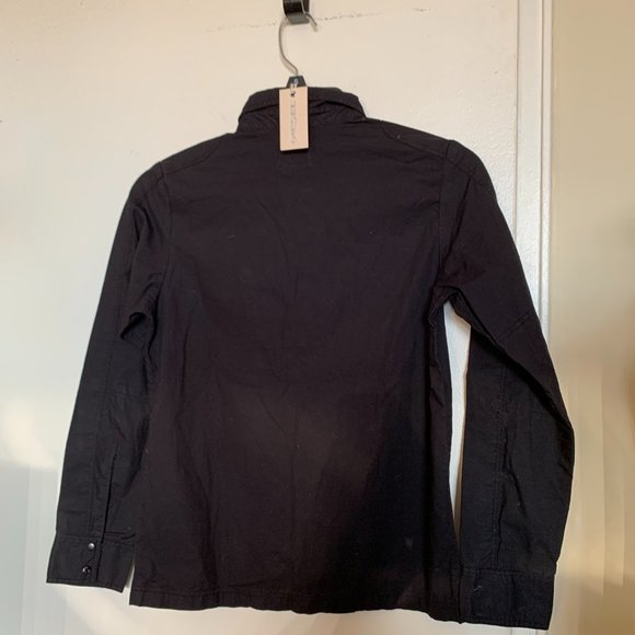 DIESEL BLACK COTTON SHIRT FOR BOYS MADE IN INDIA SIZE M NEW - Picture 3 of 5